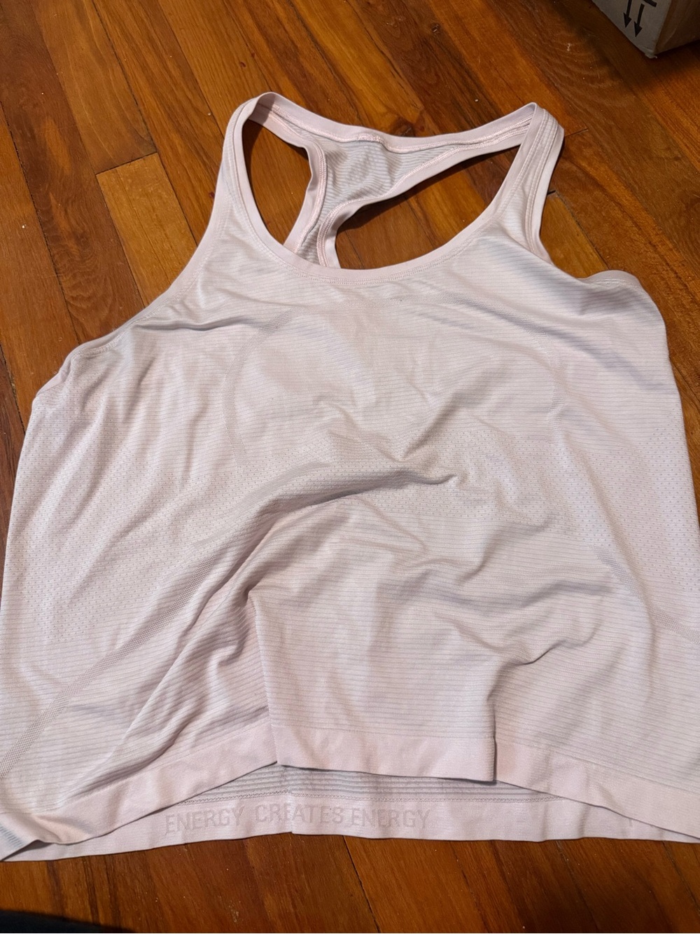 Lululemon Light Pink Racerback Athletic Tank